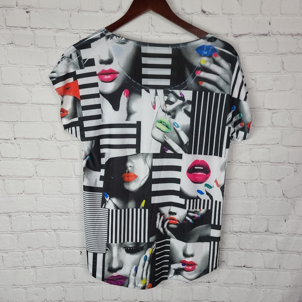 Blu Planet. Graphic Shirt. Sz L - Picture 2 of 9